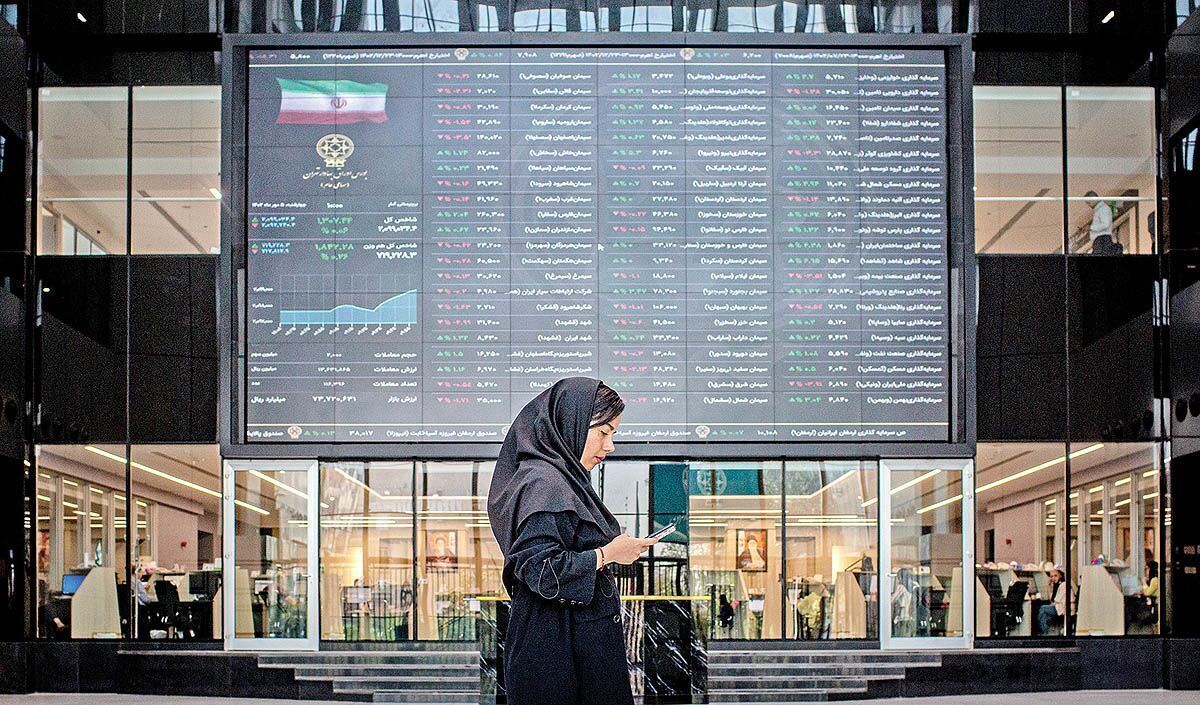 بورس قرمزپوش شد