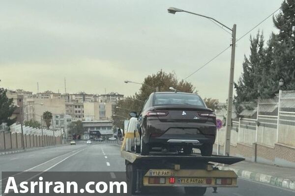 سدان جدید پارس خودرو در خیابان ها و در حال تست های فنی