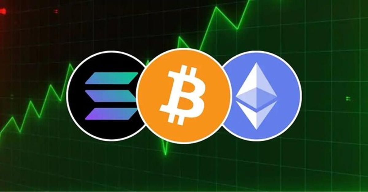 پیش‌بینی ون‌اک از قیمت بیت‌کوین، اتریوم و سولانا تا سال ۲۰۲۵
