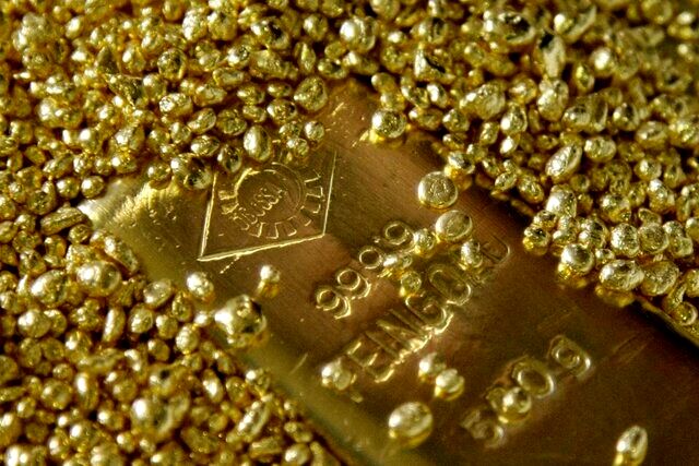 صعود قیمت طلا در بازار جهانی