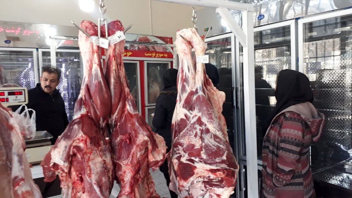 افزایش قیمت گوشت گوسفند در روزهای گذشته ​