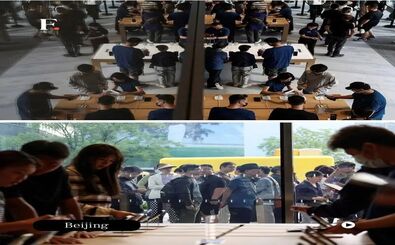 آغاز فروش جهانی آیفون ۱۸ پرو؛ صف‌های طولانی مقابل فروشگاه‌های اپل