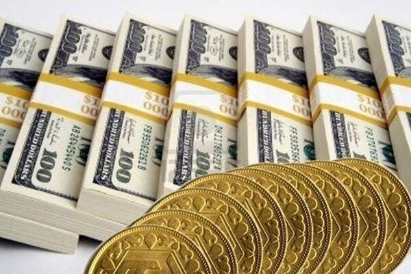 قیمت طلا، سکه و ارز ۱۰ آبان ماه؛ ریزش قیمت دلار و سکه در بازار