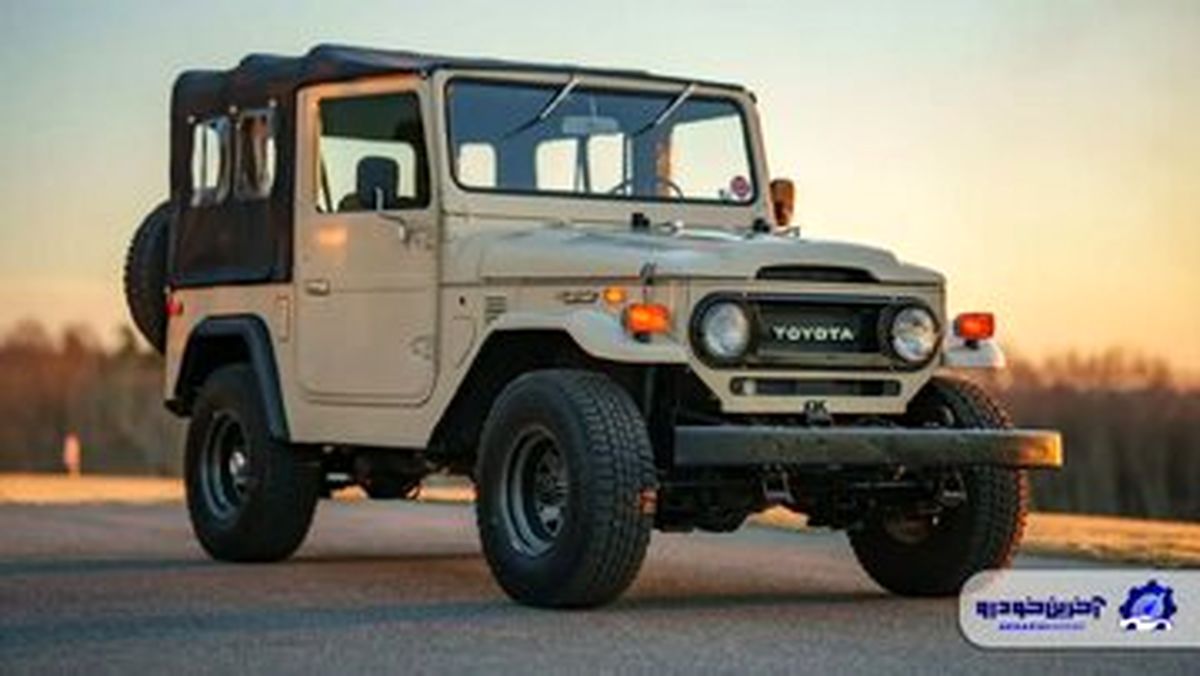 تویوتا لندکروزر با موتور آمریکایی/ تصاویر