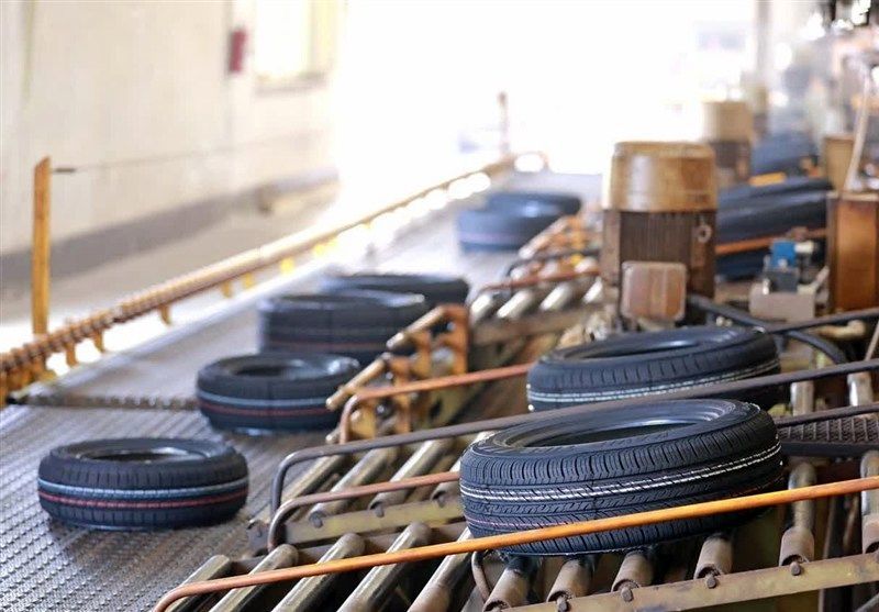 تولید لاستیک ۲۵ درصد کاهش یافت