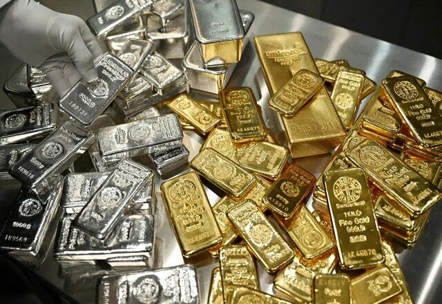 افزایش قیمت طلا و نقره در بازارهای جهانی