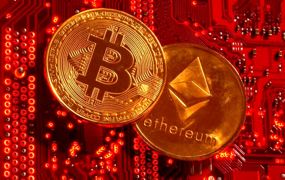 سقوط بیت کوین و اتریوم